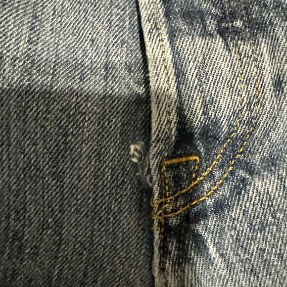 Mens Levis 501 XX Straight Leg Button Fly Jeans 38x32 Y2K Retro , Vintage - Picture 5 of 10